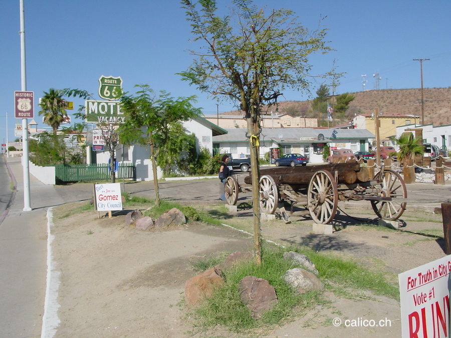 Ville de Barstow sur la route 66