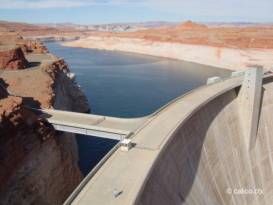 Le barrage de Glen Canyon aux USA